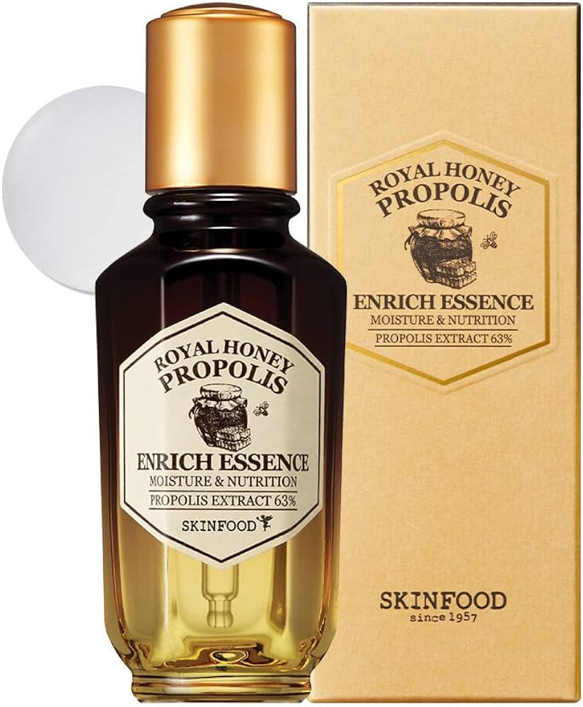 SKINFOOD Royal Honey Propolis Enrich Essence - 63% Black Bee Propolis & 10% Royal Jelly Extract F... | Amazon (US)
