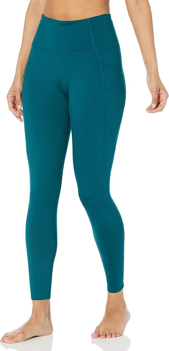 Core 10 Women's All Day Comfort High-Waist Side-Pocket Yoga Legging | Amazon (US)