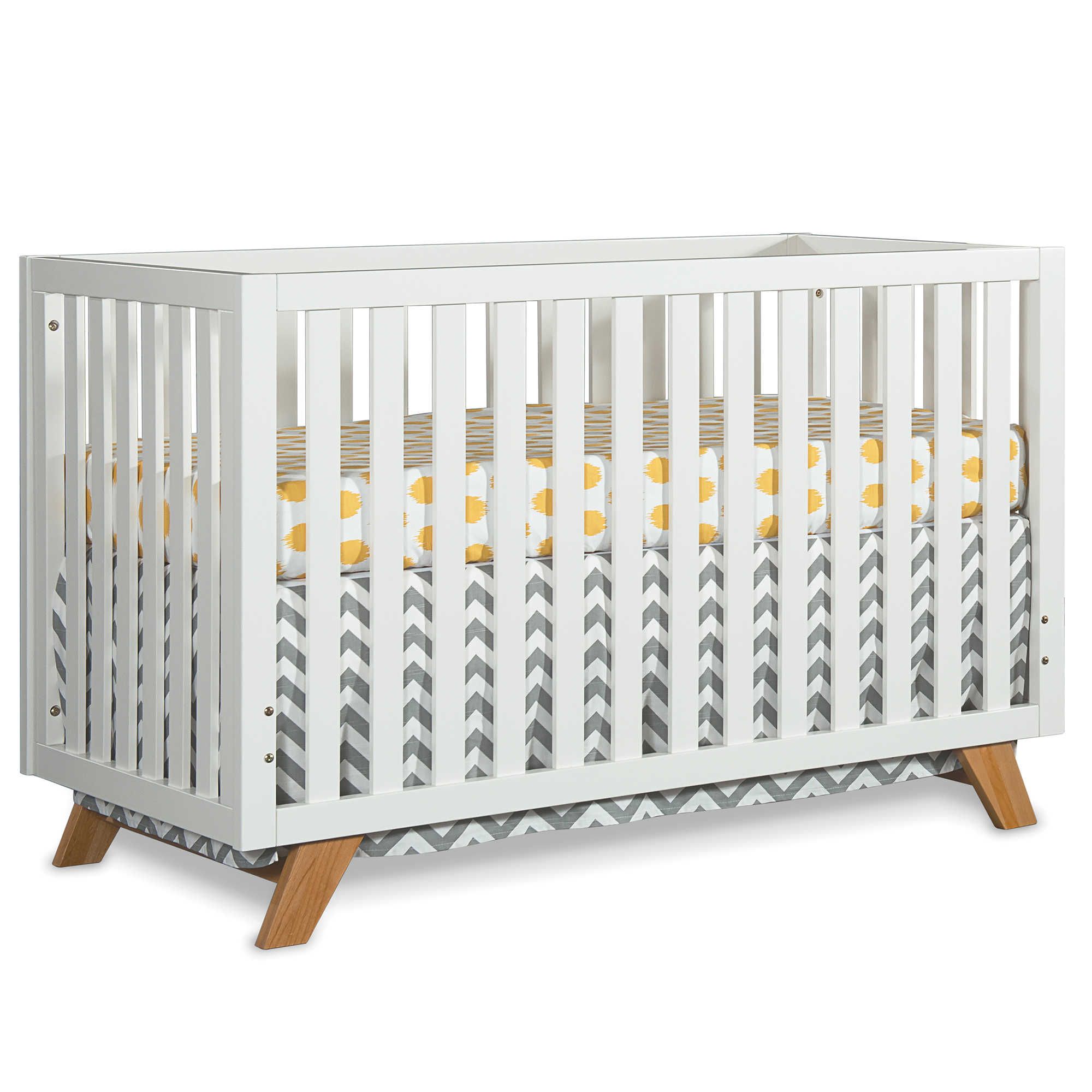 Child Craft™ SOHO 4-in-1 Convertible Crib in White/Natural | Bed Bath & Beyond