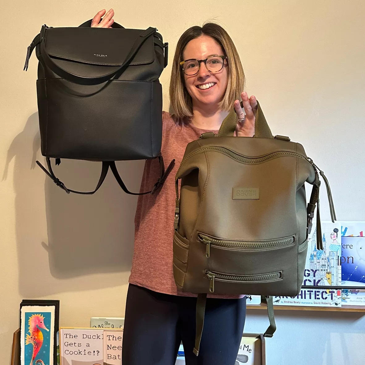 Dagne Dover SMALL Indi Backpack Unboxing, Packing, & Review! 