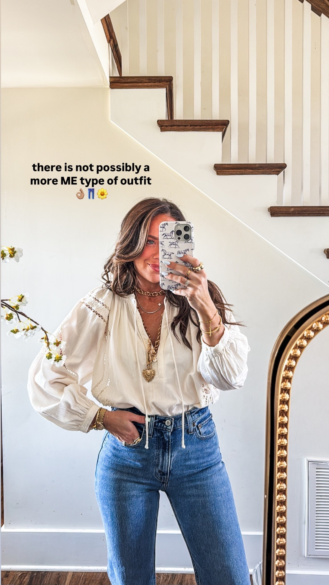 AFLTK works on my fave jeans! In 25 regular. In XS top

#LTKFindsUnder100 #LTKFindsUnder50 #LTKSpringSale