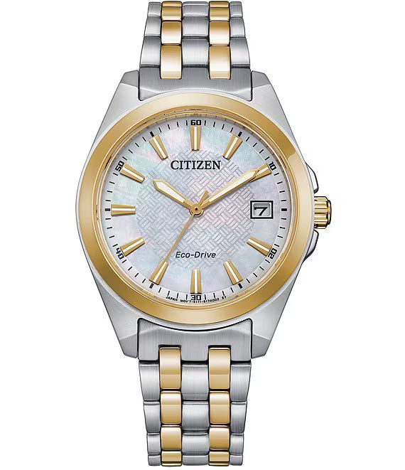 Citizen Women's Peyton Three Hand Two Tone Stainless Steel Bracelet Watch | Dillard's | Dillard's
