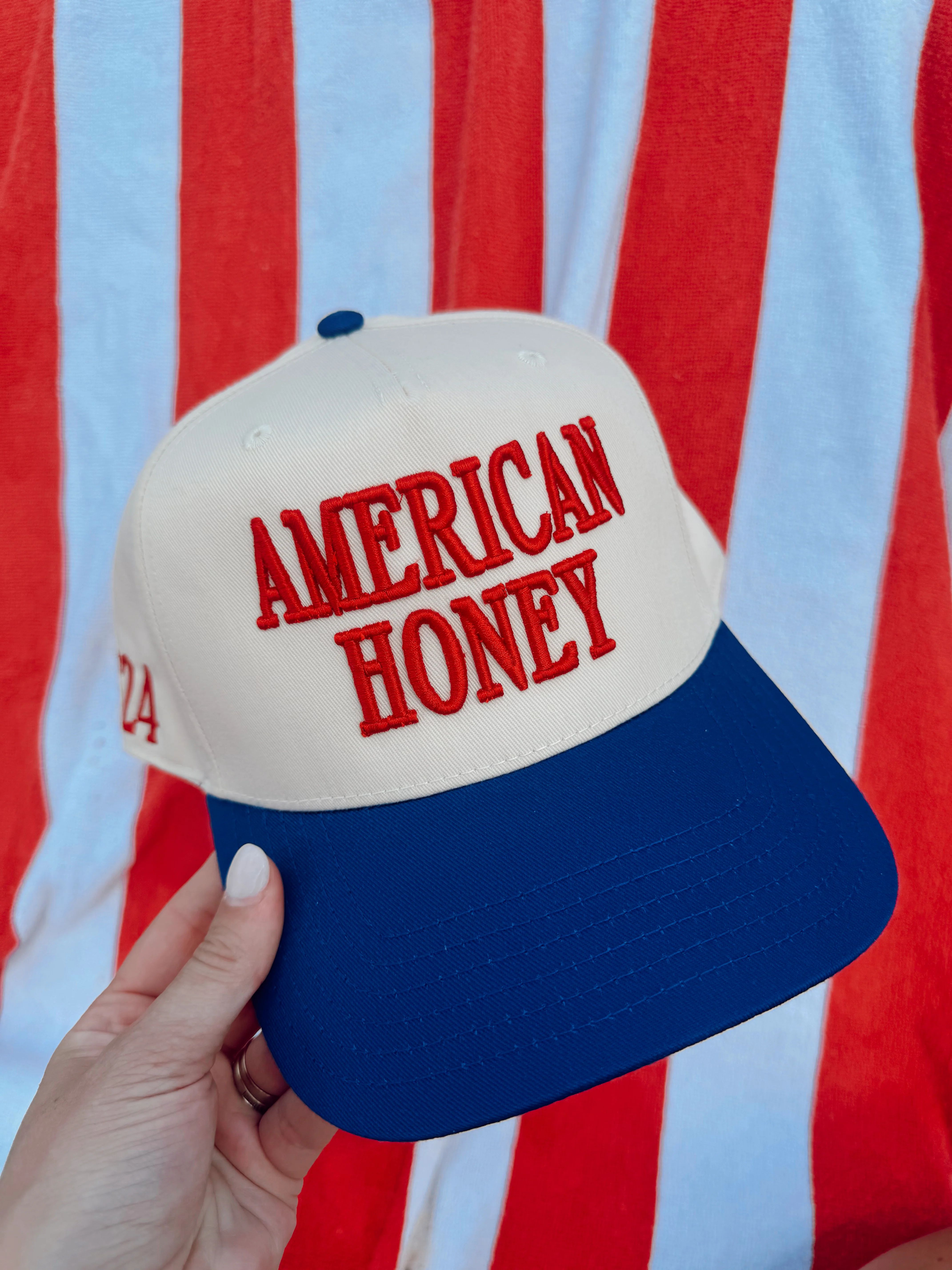 American Honey Vintage Trucker Hat | KenzKustomz