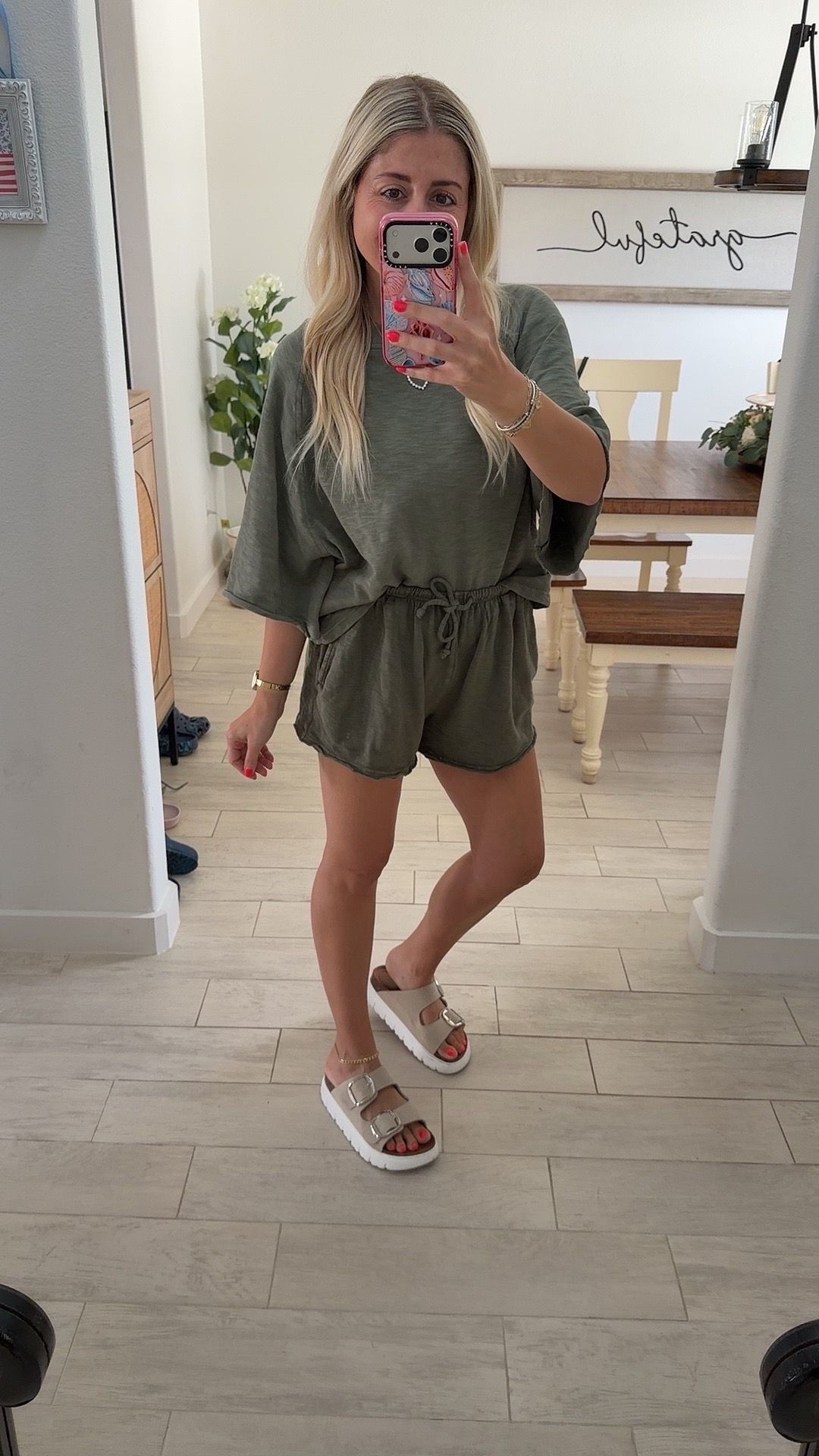 Comfy cute summer outfit 
Size small
Sandals tts

#LTKootd #LTKSaleAlert