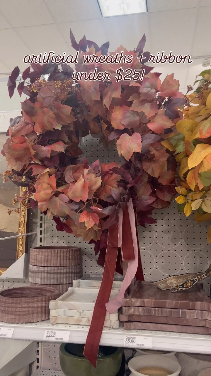 Faux real these wreaths + stems are the easiest way to decorate your home for fall! 🍂 Budget friendly, no fuss & reusable year after year! 

Say SHOP for info ✨

Fall, fall home, fall home decor, fall stems, fall wreath, wreath, home decorating, target, target home, target fall, fall finds, budget friendly home decor, seasonal 

#fall #falldecor #fallhome #target #targethome 

#LTKFindsUnder50 #LTKHome #LTKSeasonal