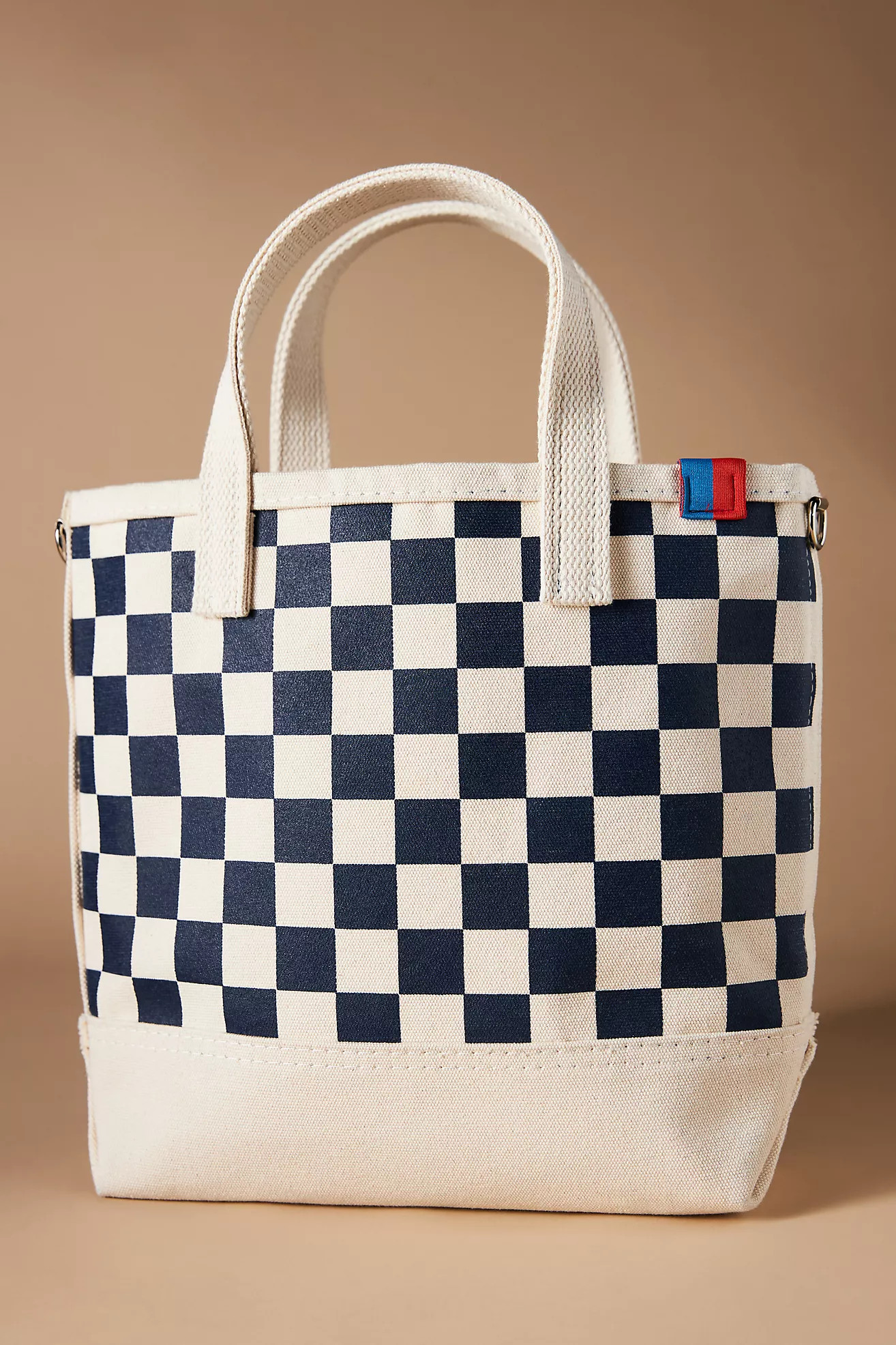 KULE The All Over Check Bucket Bag | Anthropologie (US)