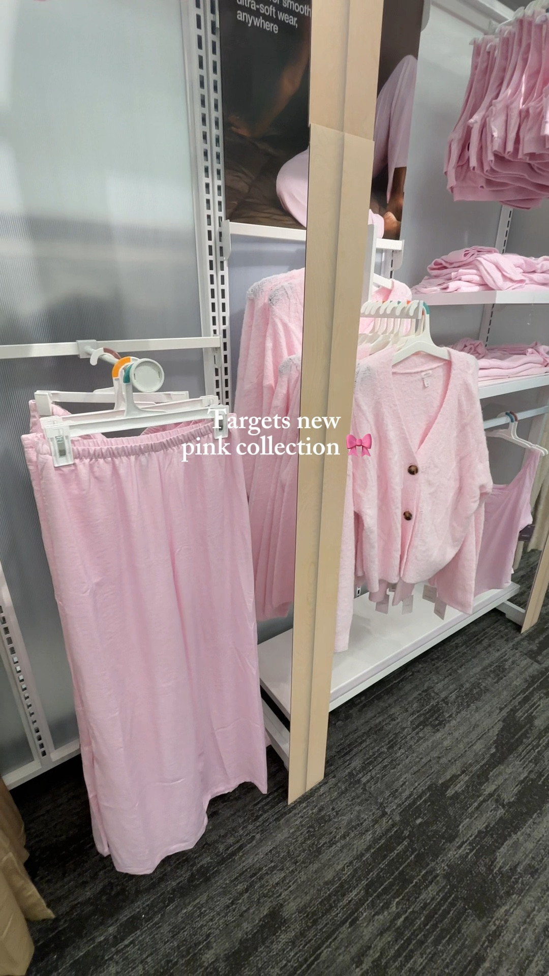 Targets new pink collection perfect pjs and activewear 🎀 

#LTKVideo #LTKFindsUnder50 #LTKHoliday