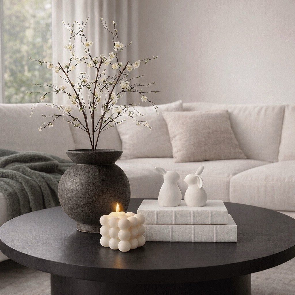 Modern minimalist Easter finds for the neutral home 🤍 If pastels aren’t your vibe, these curated pieces bring the same festive feel in an effortless way.
 I created styled AI visuals to help you picture each find in your home for easy styling. 

Shop my favorite Easter decor details below. ⬇️

#EasterDecor #NeutralEasterDecor #ModernEasterDecor #MinimalistHome #ModernMinimalist #NeutralHomeDecor 
#easter

#LTKHome #LTKSeasonal