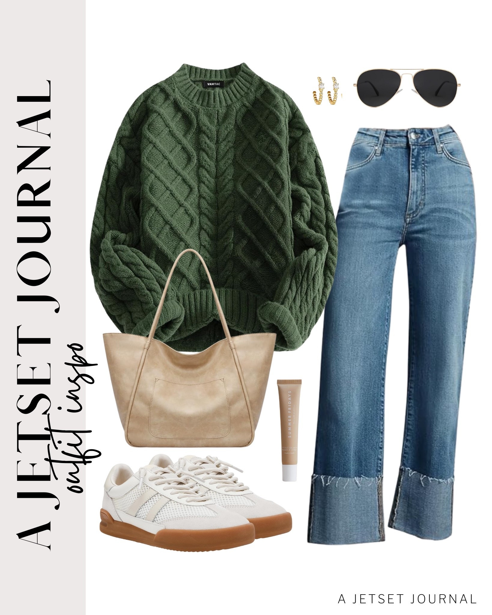 Cozy chunky knit paired with classic denim for a cute fall outfit!
cable knit sweater, wide leg jeans, hoop earrings set, casual outfit, ways to style, casual outfit inspo, capsule wardrobe, favorite finds, top picks, mom outfit, everyday style, fall style, trendy look, viral style, affordable look, amazon favorites, fall outfit idea

#LTKSeasonal #LTKU #LTKFindsUnder50