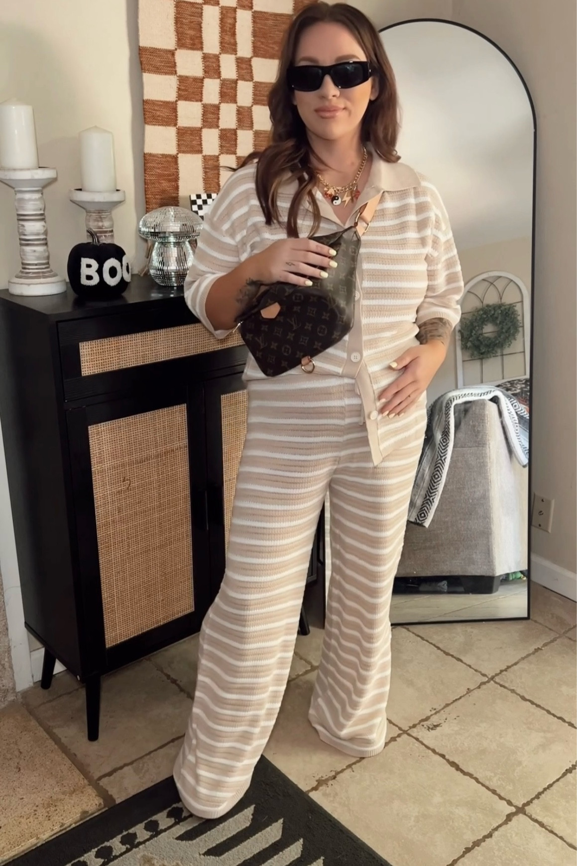 5'1 wearing size M - non maternity//bump friendly #amazon #bumpfriendly #maternity 