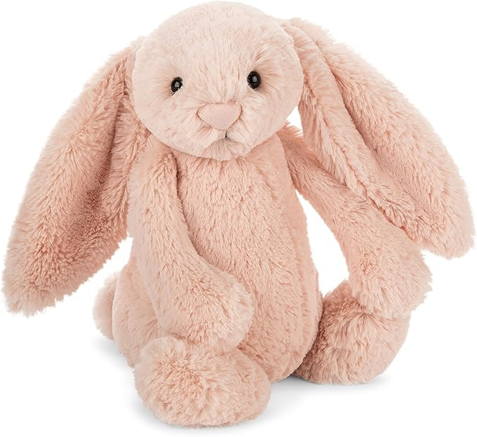Jellycat Bashful Blush Bunny Stuffed Animal, Medium, 12 inches | Amazon (US)