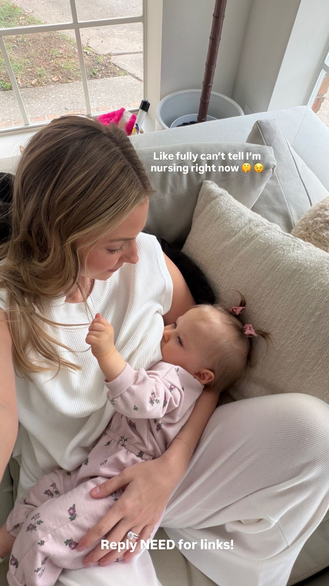 Like fully can’t tell I’m nursing right now 🤫 😉  

#LTKootd #LTKmomlife