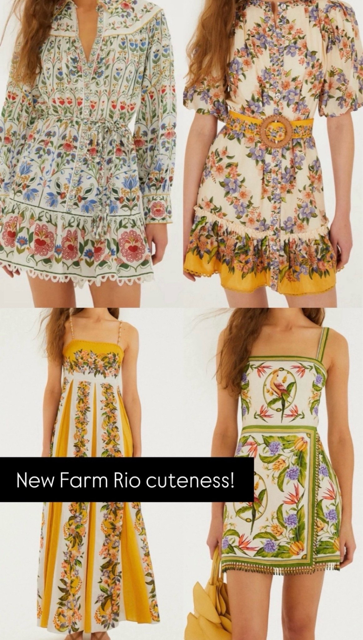 Farm Rio dress
Dress
Floral dress 
Vacation 

#LTKSeasonal

#LTKootd #LTKgrwm #LTKdayinmylife