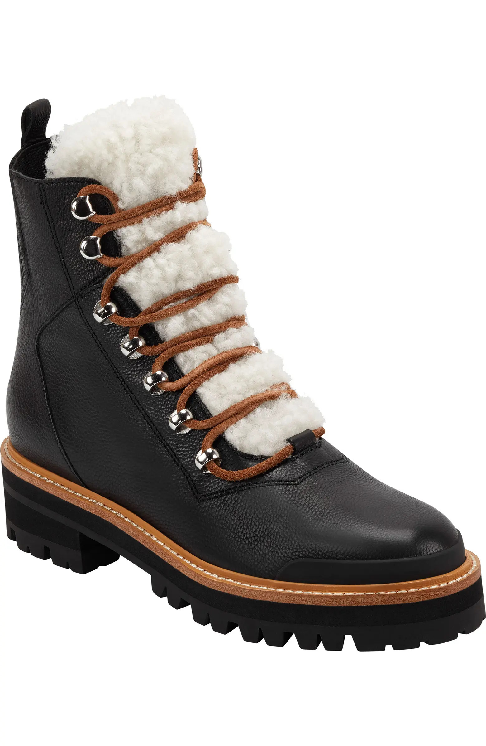 Marc Fisher LTD Izzie Genuine Shearling Lug Sole Boot (Women) | Nordstromrack | Nordstrom Rack