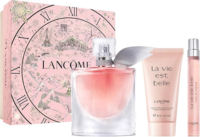 Lancôme La Vie Est Belle Gift Set - Full-Size Refillable La vie est belle Eau De Parfum Spray 1.... | Amazon (US)