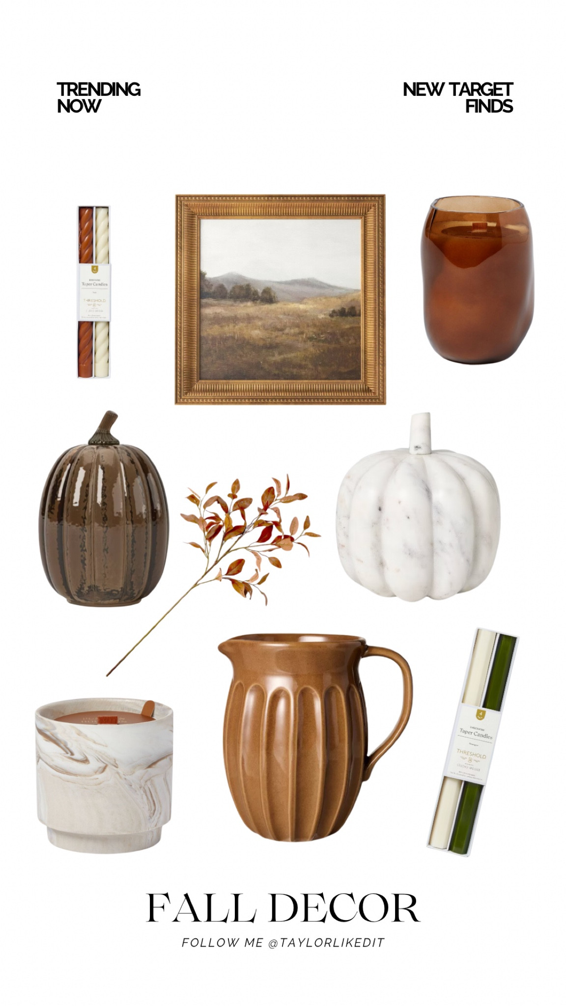 Loving all the fall finds this season at Target! Threshold and Hearth & Hand have a hold on me every fall!

#targethome #targetfall #decor

#LTKHome #LTKSeasonal #LTKFindsUnder50