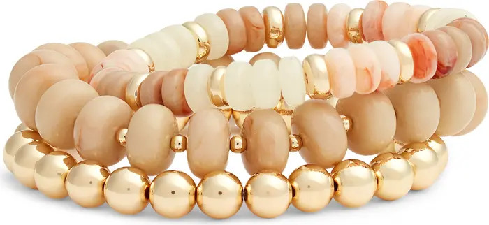 3-Pack Beaded Bracelets | Nordstrom