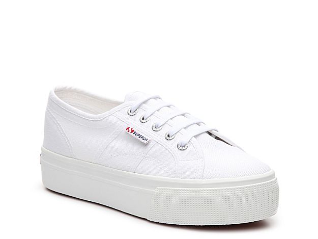 Superga 2790 Flatform Sneaker - Women's - White | DSW