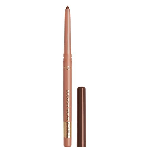 L'Oreal Paris Colour Riche Lip Liner Pencil, Creamy Pencil with Omega 3 and Vitamin E, 570 Worth It Intense, Brown Lip Liner, 0.01 Oz | Amazon (US)