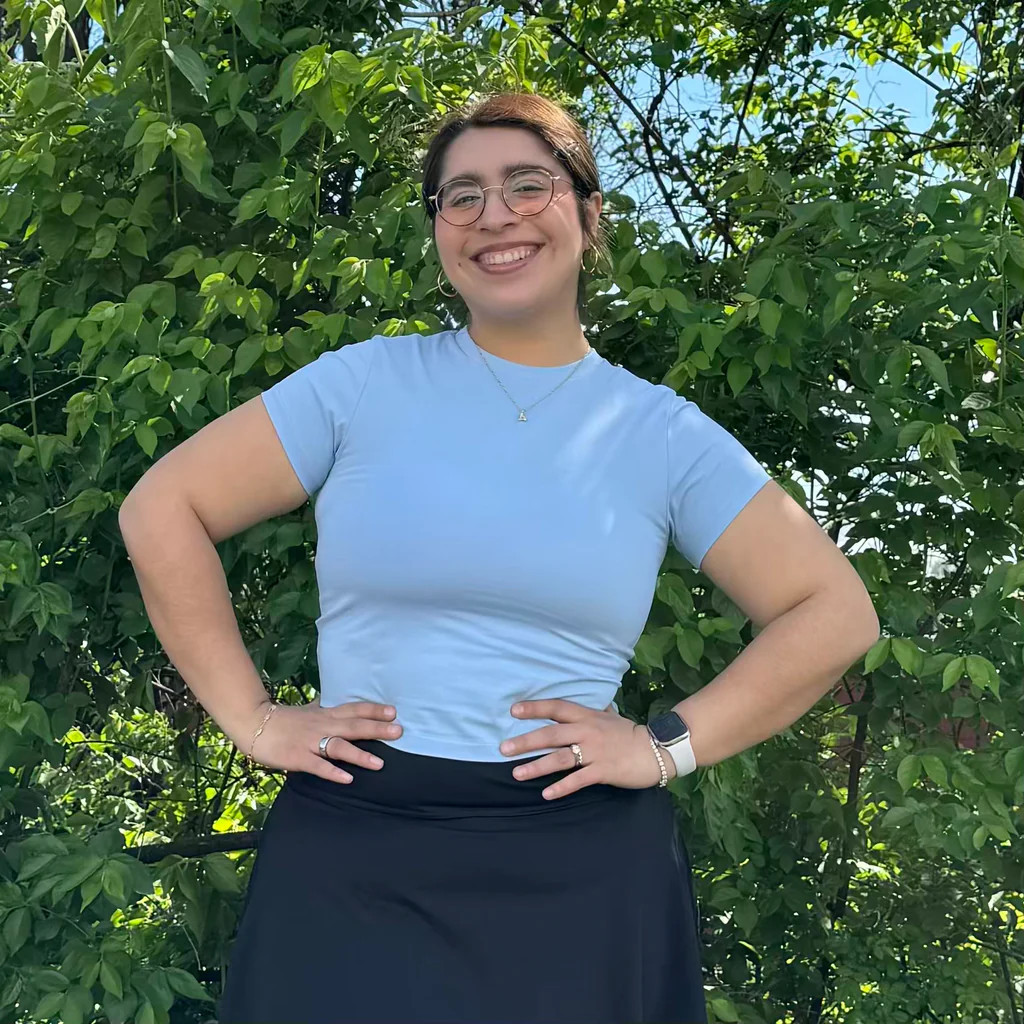 Close-Fitting Baby Tee - Sky | Shiny by Nature