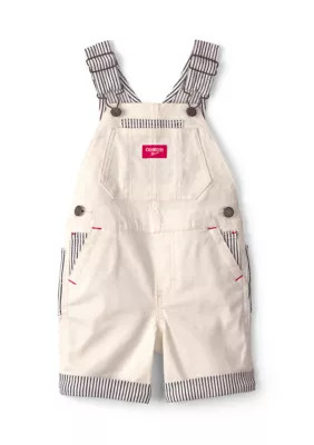 OshKosh B'gosh Toddler Boys White Shortall | Belk