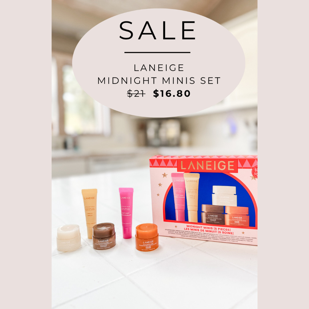 🎁 LAST DAY TO SAVE! This Laneige Midnight Minis Lip Set makes a great stocking stuffer and is on sale...last day to save.  

 #LTKGiftGuide #LTKSaleAlert #LTKBeauty