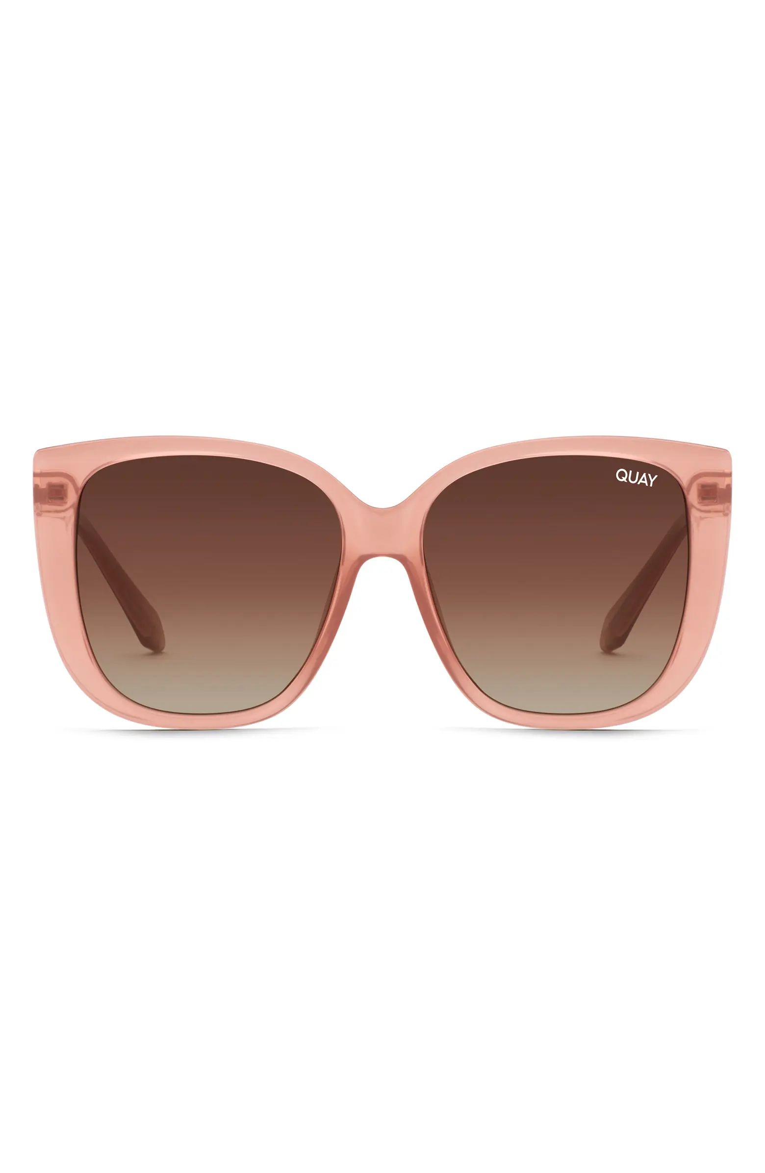 Quay Australia Ever After 54mm Polarized Gradient Square Sunglasses | Nordstrom | Nordstrom