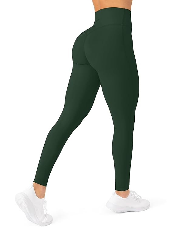 PAVOI ACTIVE Buttery Soft Workout Leggings for Women - High Waisted No Front Seam Gym Leggings Yo... | Amazon (US)