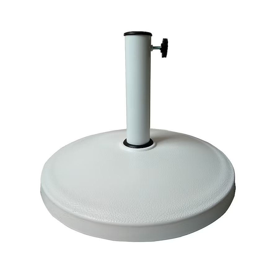 Style Selections Umbrella base White Patio Umbrella Base | Lowe's