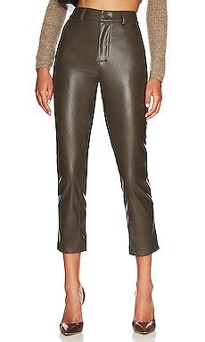 BCBGeneration Straight Cut Pant in Olive from Revolve.com | Revolve Clothing (Global)