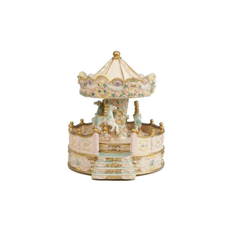 Carousel with Porch Turns To A Famous Melody Figurine | Wayfair North America