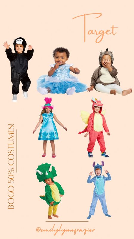Baby and toddler costumes BOGO 50% off at Target!

#LTKHoliday #LTKHalloween #LTKSeasonal