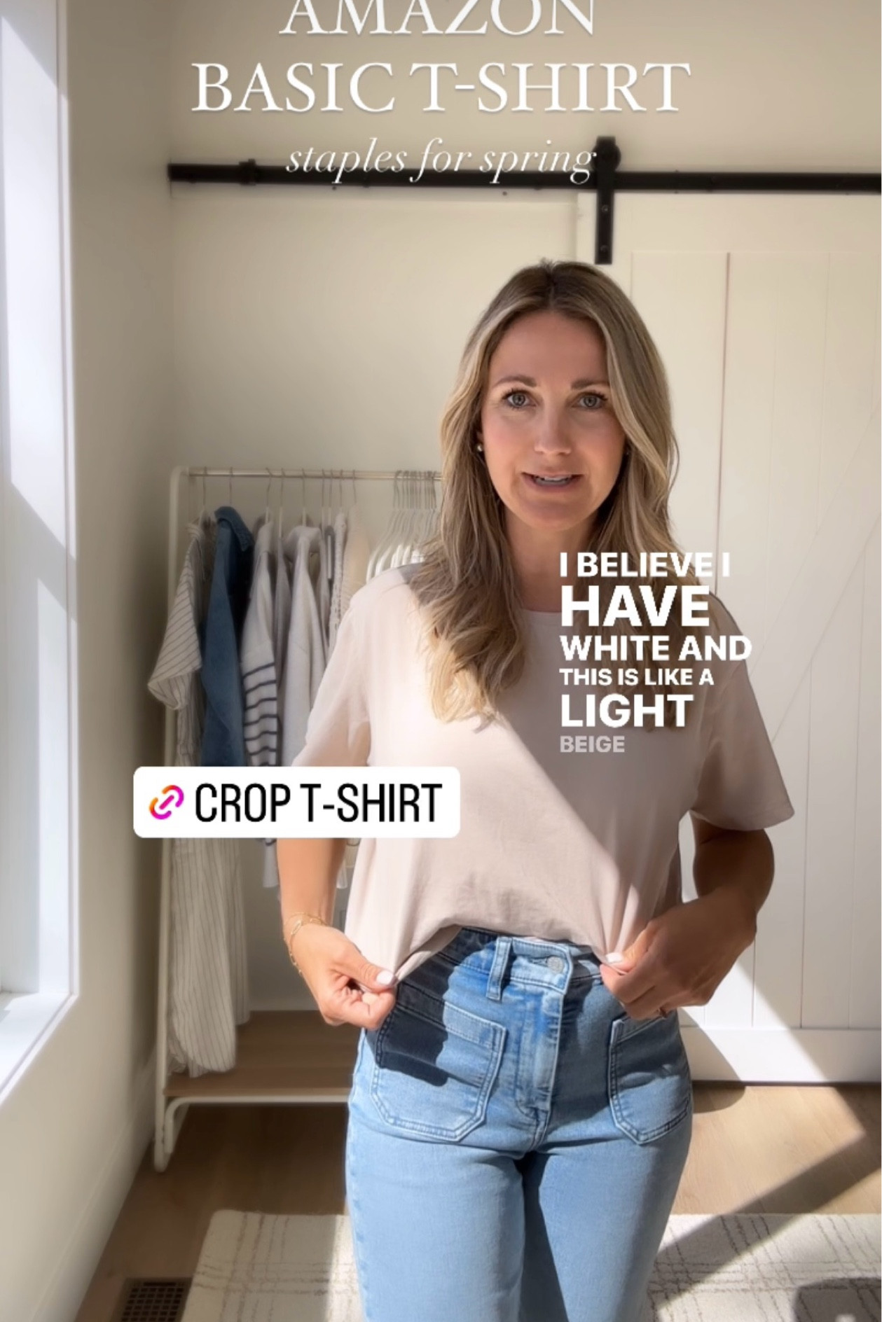 Amazon crop t-shirt! Thicker material with a stretch, lots of colors and under $20!

#LTKstyletip #LTKfindsunder50 #LTKover40