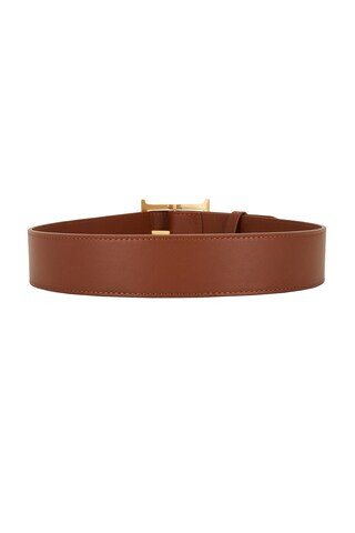 Helsa Logo Belt in Brown from Revolve.com | Revolve Clothing (Global)