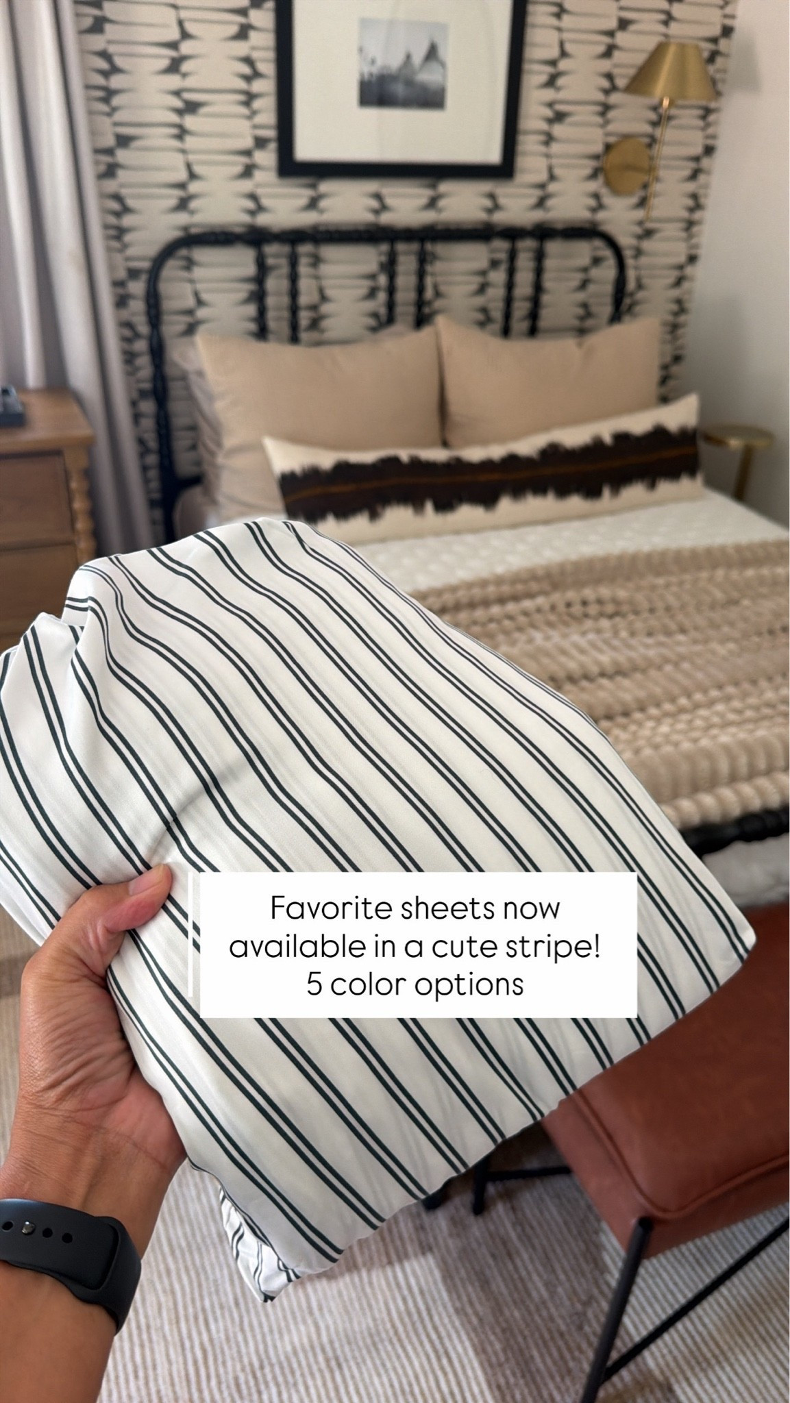 Favorite sheets now available in a stripe!

#LTKHome #LTKKids