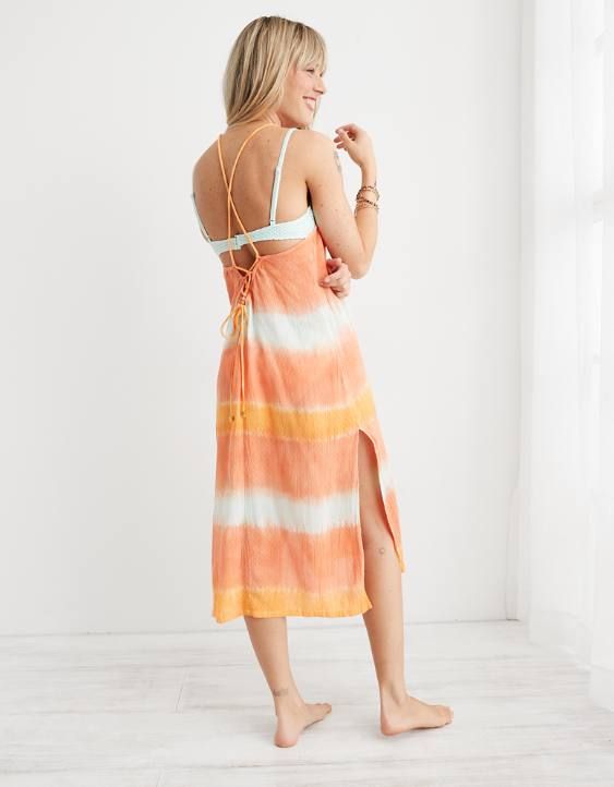 Aerie Midi Slip Cover Up | American Eagle Outfitters (US & CA)
