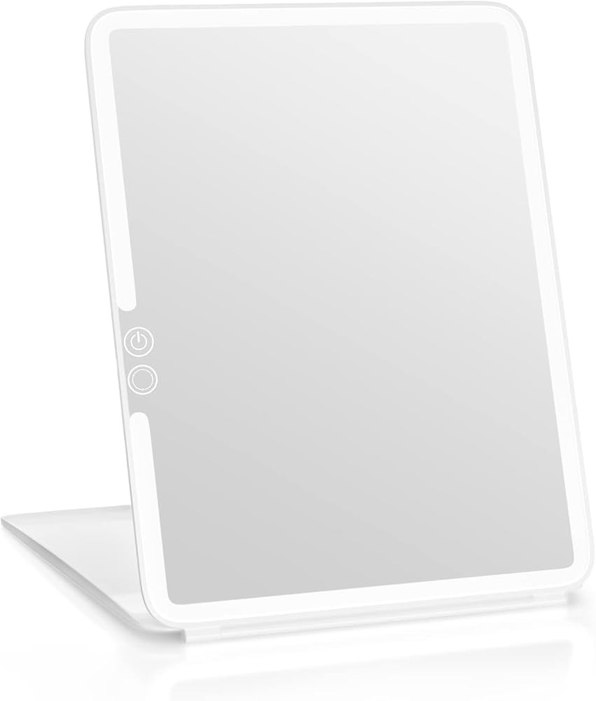 POPLIZZ Travel Mirror with Light, Makeup Mirror with Lights, Folding Travel Size Makeup Mirror, T... | Amazon (US)