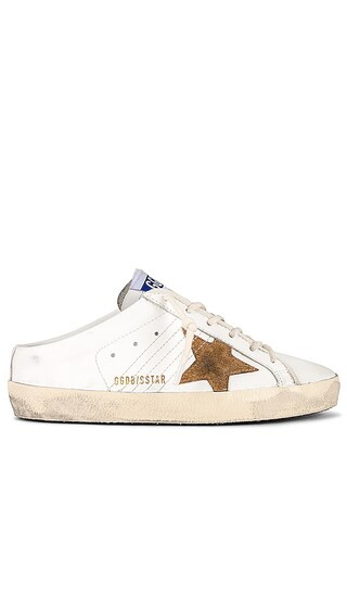 Super-Star Sneaker in White & Tobacco | Revolve Clothing (Global)