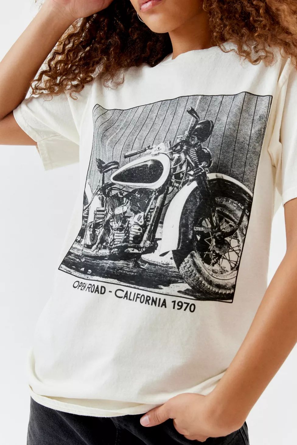 Vintage Motorcycle Graphic Tee | Urban Outfitters (US and RoW)