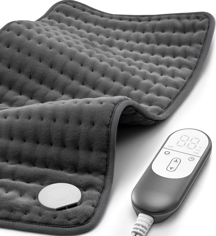 Heating pad for Back Pain Relief, Heating Pads for Neck, Shoulder, Fathers Mothers Day Gifts for ... | Amazon (US)