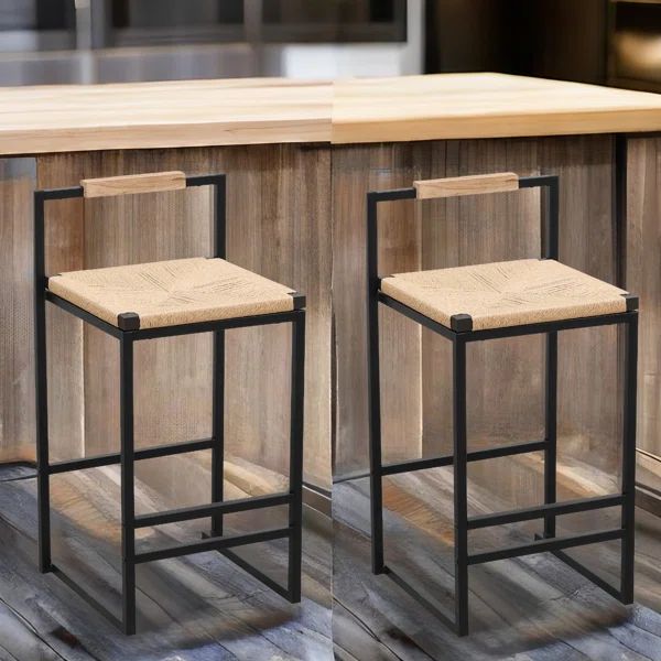 Mattia 25.98" Counter Stool (Set of 2) | Wayfair North America