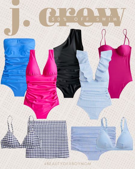 50% off jcrew swim 

#LTKSeasonal #LTKswim #LTKsalealert