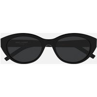 Saint Laurent Monogram Oval Acetate Sunglasses | Coggles (Global)