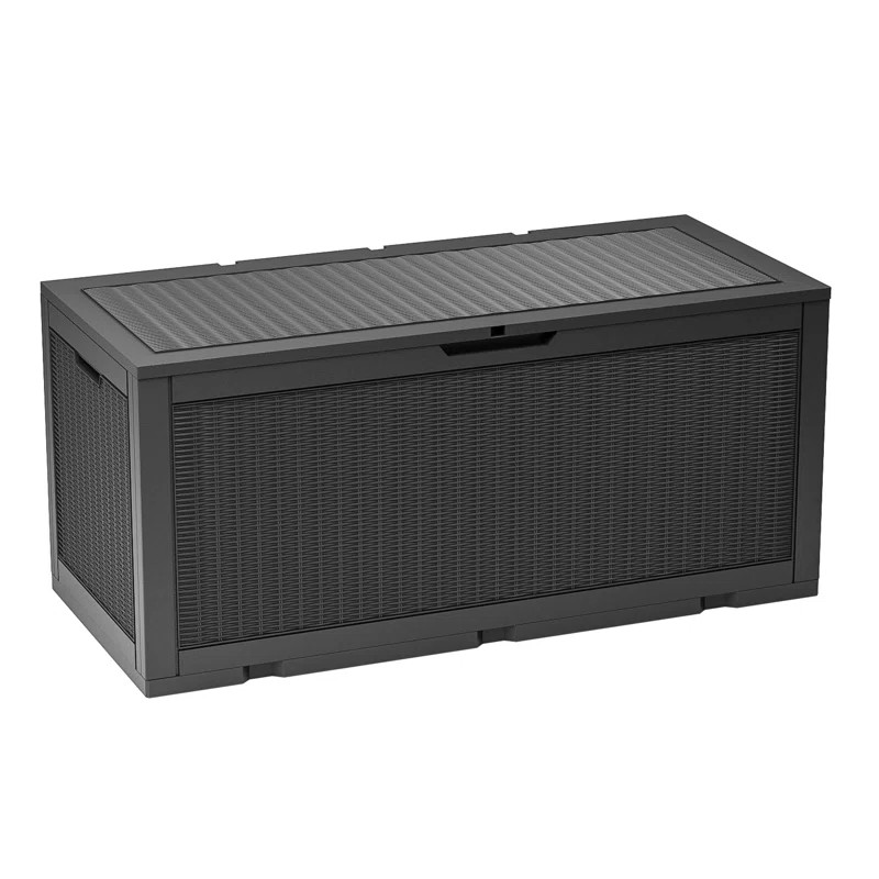 Furmax 100 Gallons Water Resistant Plastic Lockable Deck Box | Wayfair North America