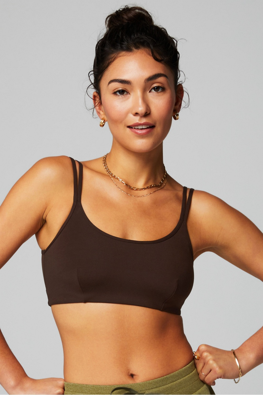 Low Impact Cross-Back Sports Bra | Fabletics - North America