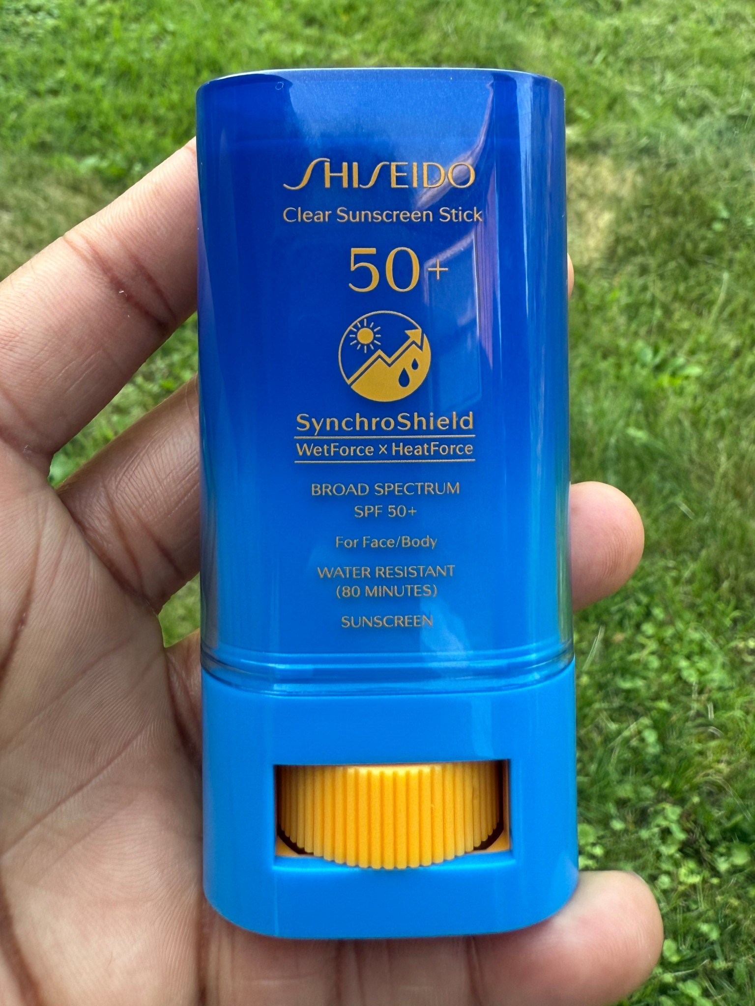 Shiseido clear Sunscreen Stick#LTKSummerEdit 

#LTKOver40 #LTKSeasonal