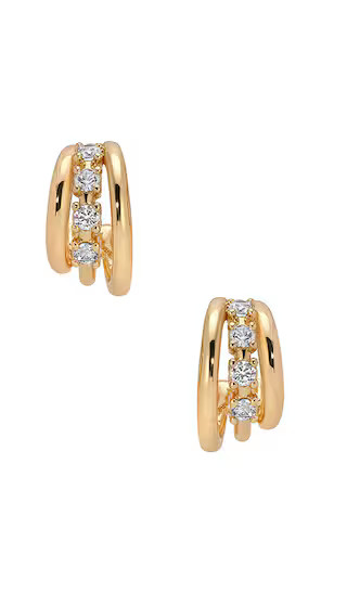 Mini Gleam Hoop Earrings | Revolve Clothing (Global)