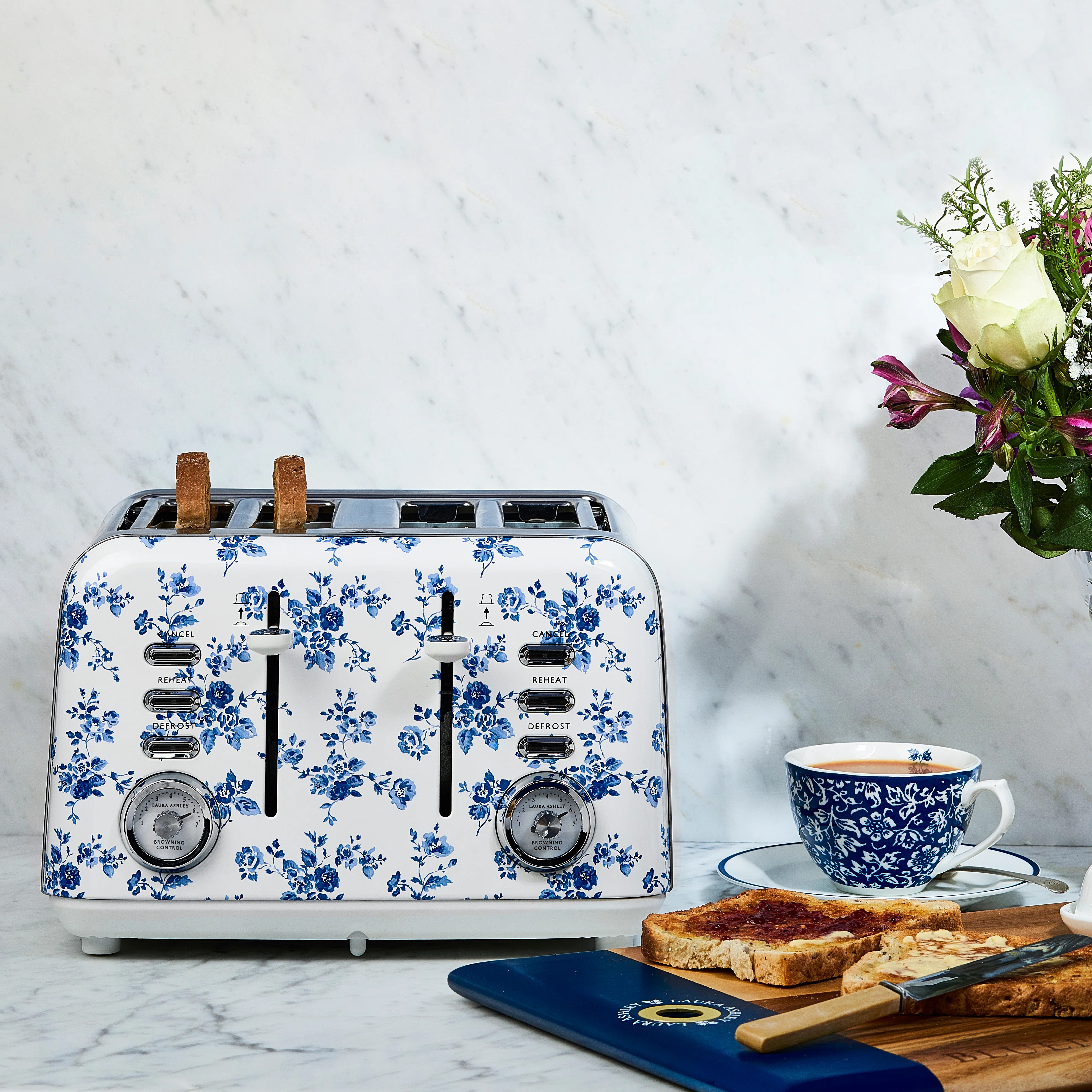 VQ Laura Ashley 4-Slice Toaster | Wayfair North America