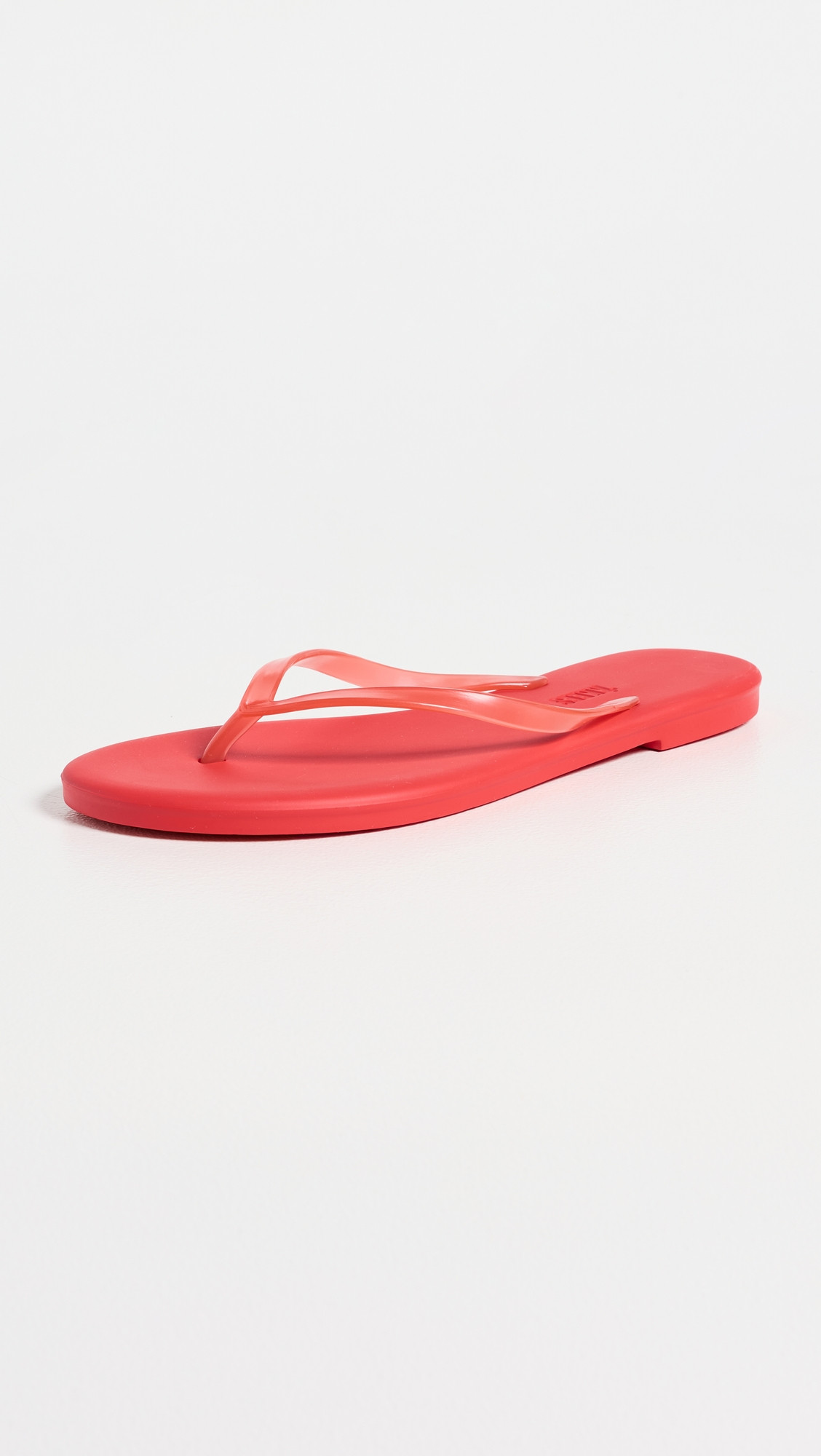 TKEES Aqua Jelly Flip Flops Sol Red 5 | Shopbop