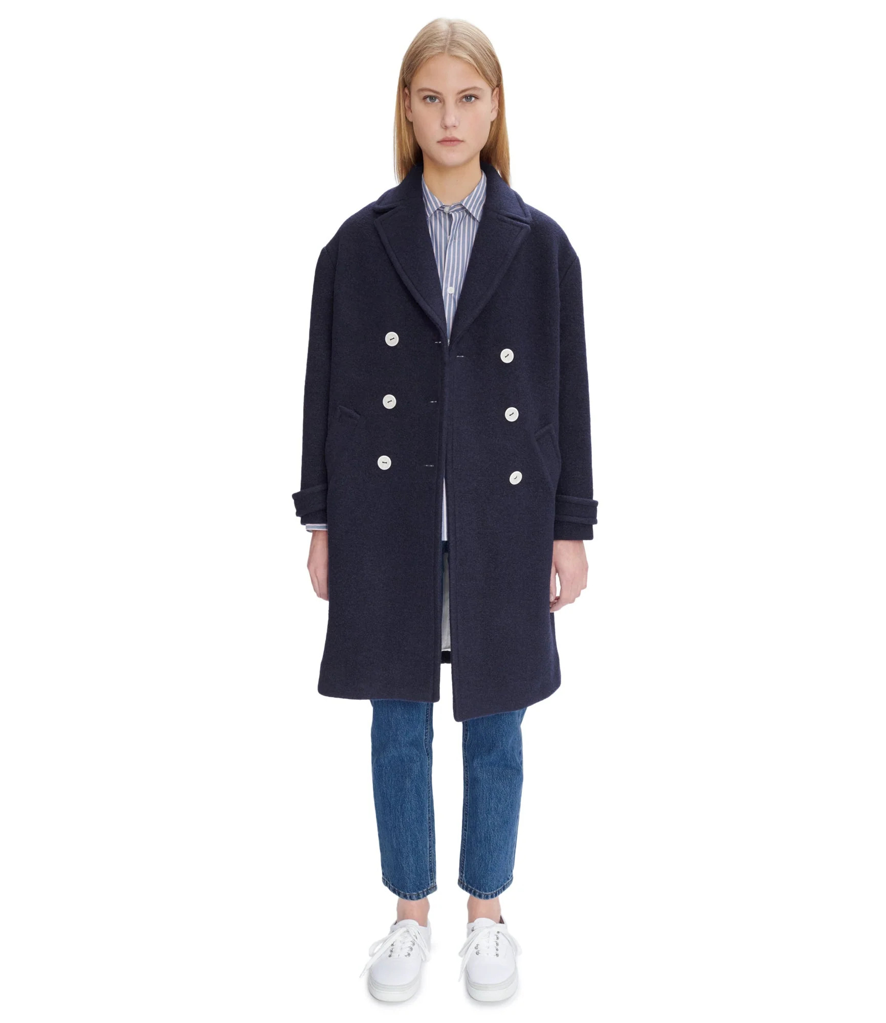Nola coat | Knit wool blend | A.P.C. Ready to Wear | A.P.C. US